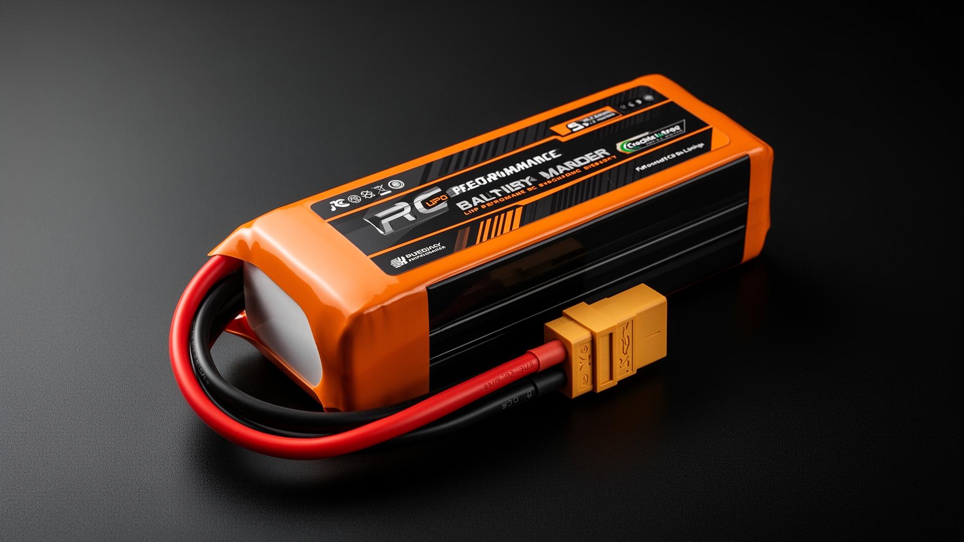 High-performance RC LiPo battery pack